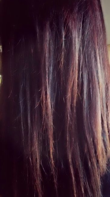 con ciocche ramate...