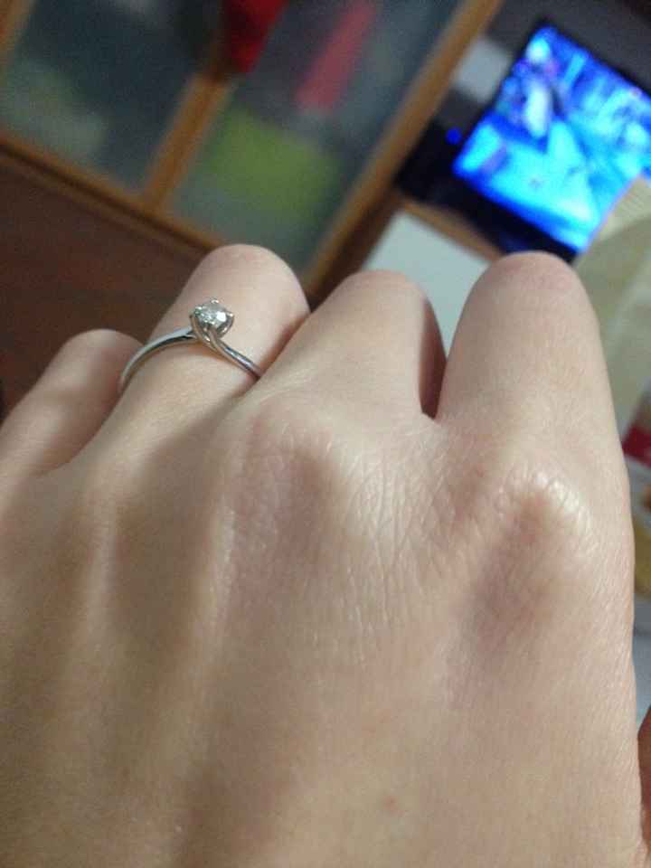 Curiosità: l'anello della proposta :-) - 1