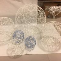 Sfere di spago DIY