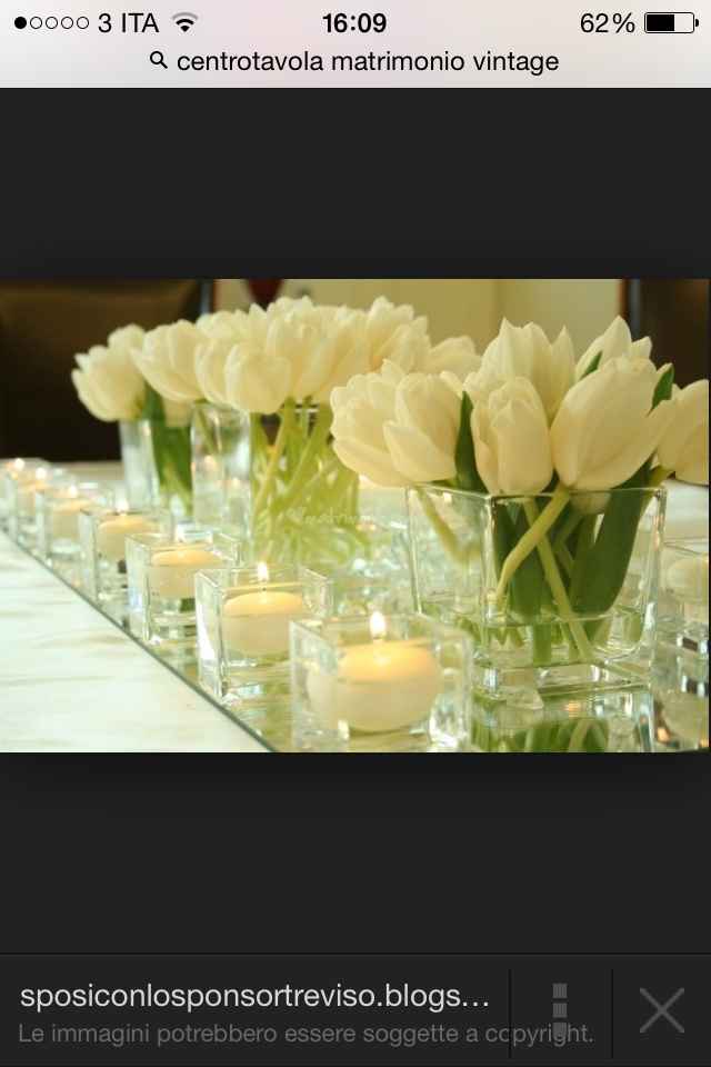 Tulipani come bouquet e centro tavola - 2