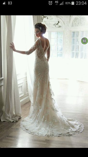 Abito da sposa in pizzo - 1