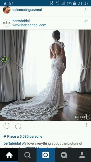 Abito da sposa in pizzo - 1