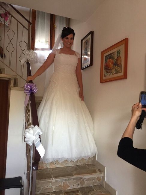 Condividiamo la foto del nostro abito il giorno delle nozze ? - 2