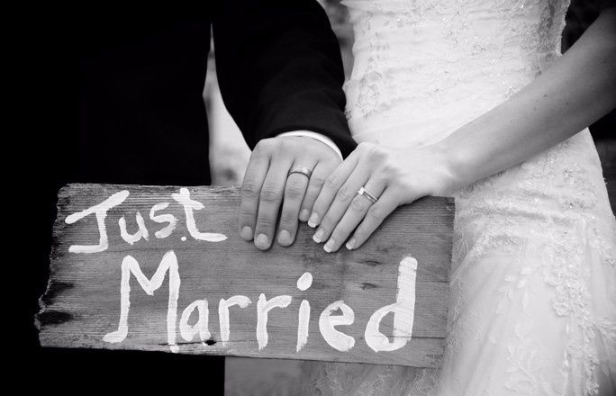JUST MARRIED