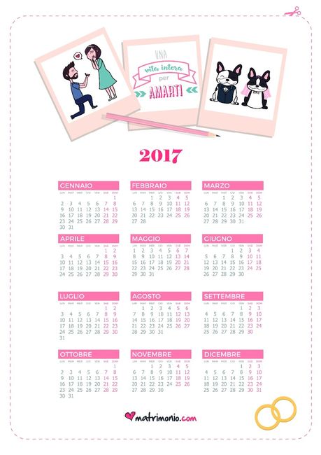 CALENDARIO 2017