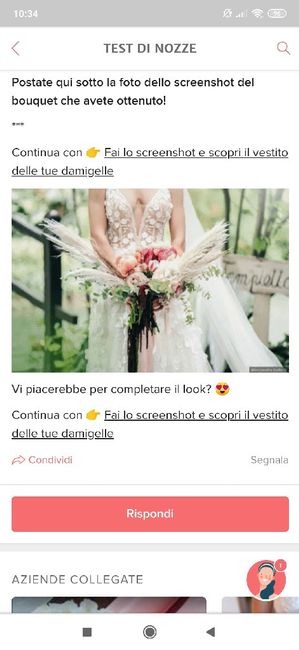 Fai lo screenshot e scopri il tuo bouquet 18