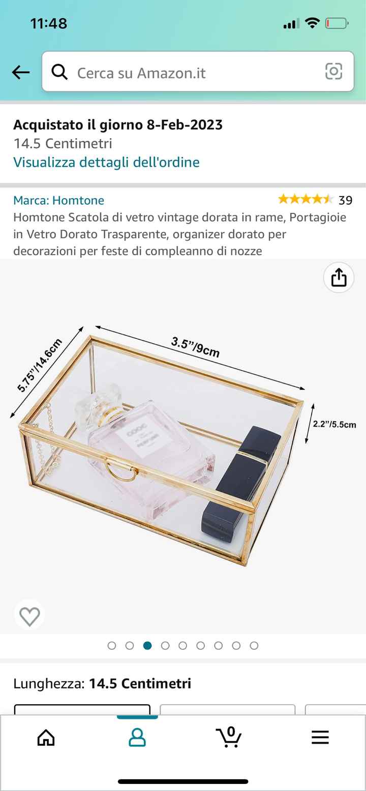 Portafedi in vetro: che dimensioni? - 1