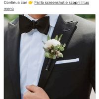 Fai lo screenshot e scopri il vestito dello sposo - 1