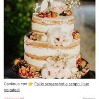 Fai lo screenshot e scopri la tua torta nuziale - 1