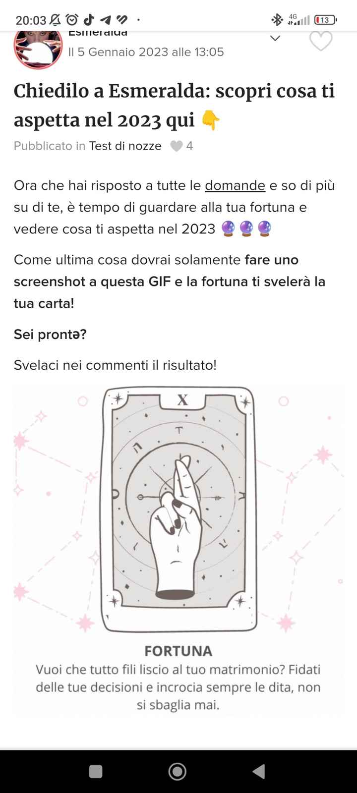 Chiedilo a Esmeralda: scopri cosa ti aspetta nel 2023 qui 👇 - 1