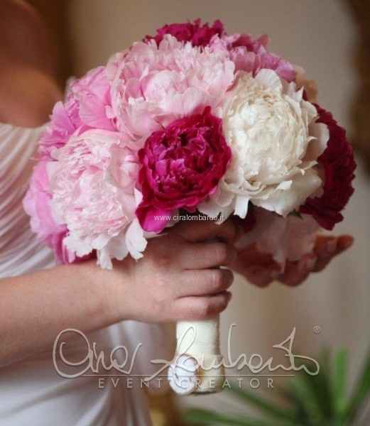 Bouquet di peonie