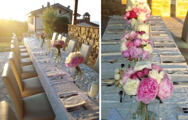 Centrotavola semplici e romantici