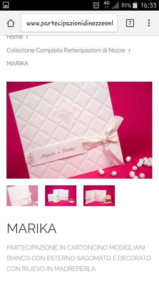 Fateci vedere le vostre partecipazioni di nozze! - 1