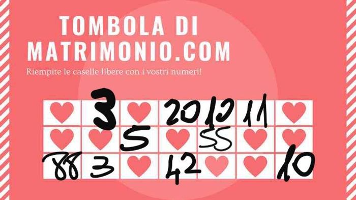 Condividi i tuoi numeri! 3