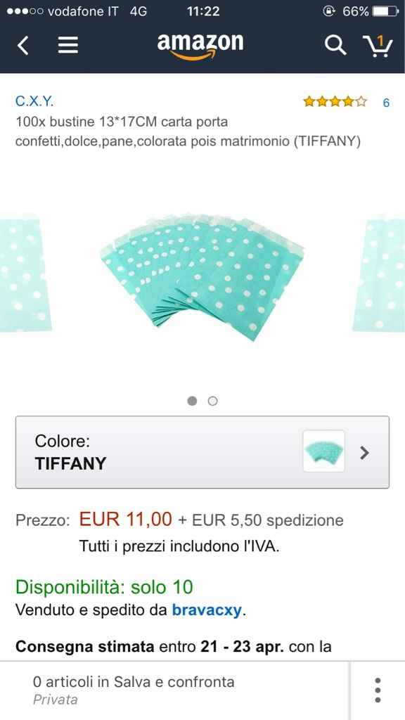 Alternativa ai coni per confettata - 1