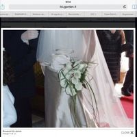 Il bouquet sarà all incirca così ( solo bianco e verde)