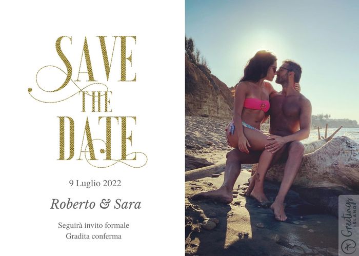 Quale save the date preferite sposine ? 1