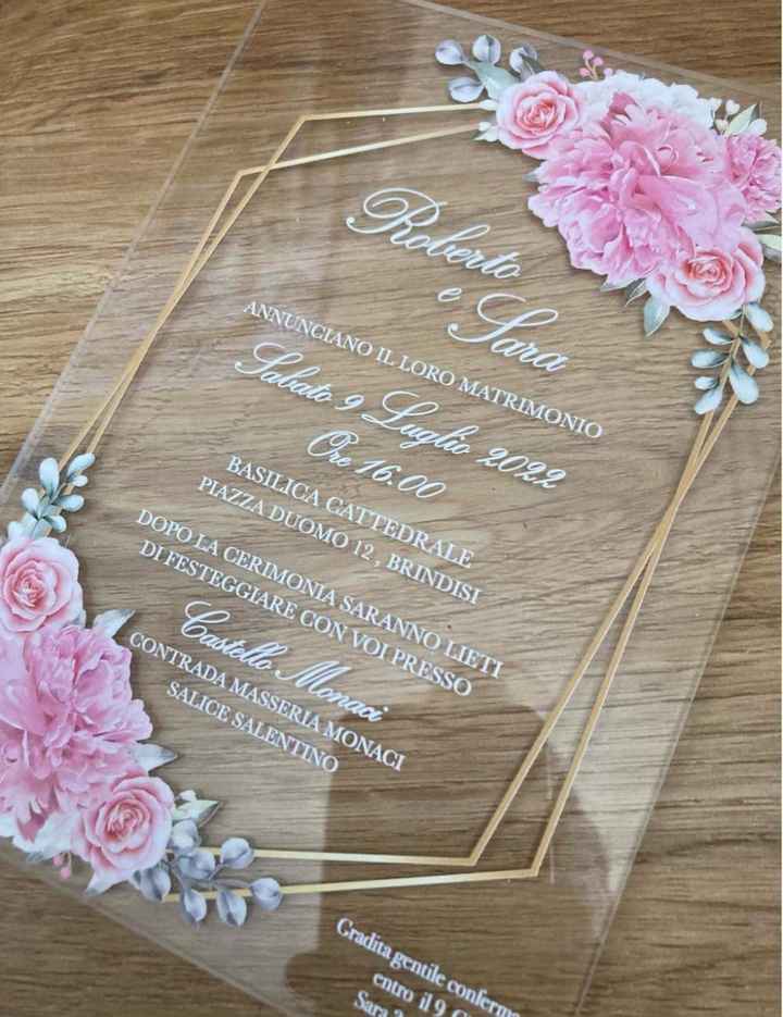 Partecipazioni arrivate 😍😍😍 - 1