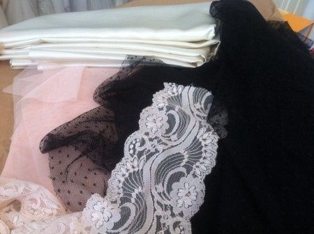 I tessuti del mio vestito vintage