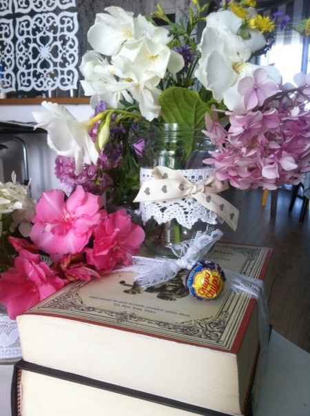 Il mio centrotavola vintage chic - 3