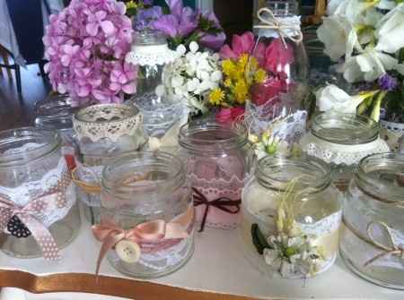 Il mio centrotavola vintage chic - 4