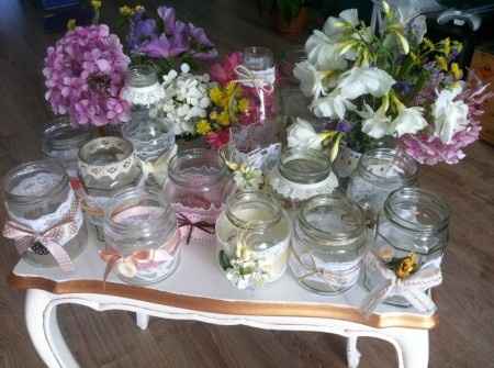 Il mio centrotavola vintage chic - 5