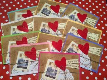 Partecipazione vintage chic