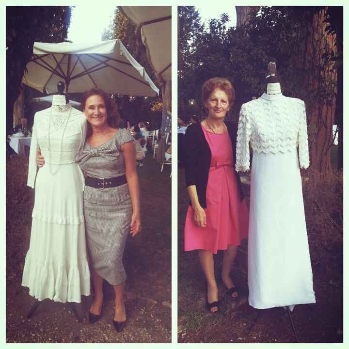 Vintage wedding dress