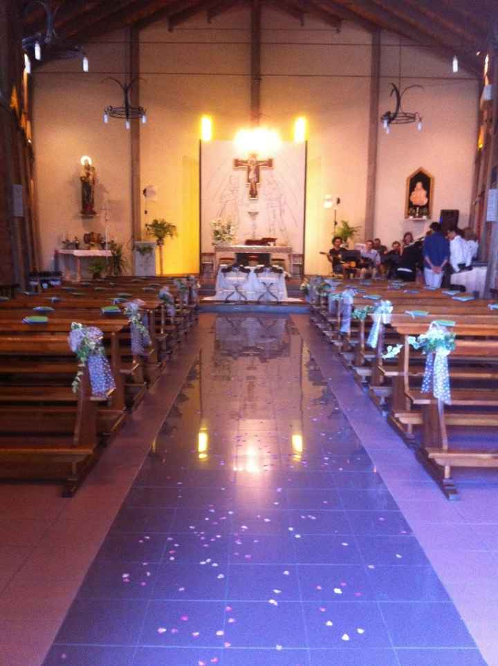 Allestimento chiesa