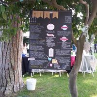 Vintage-menù effetto lavagna - 1