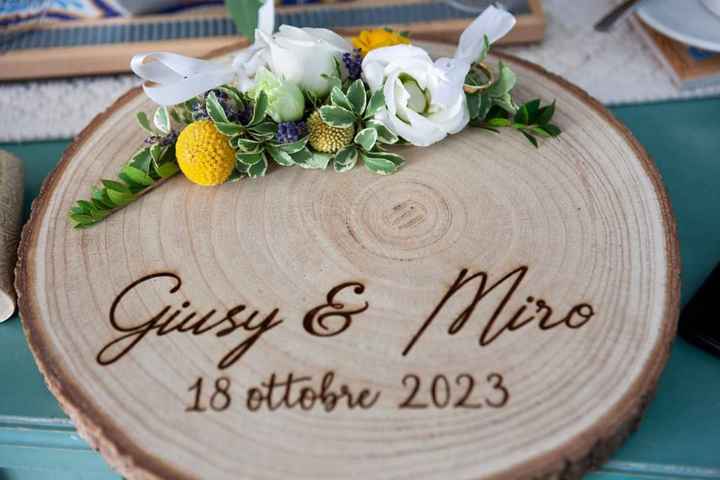 Cuscino porta fedi - 1