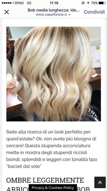 Acconciatura capelli corti - 4