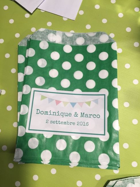 Bustine carta portaconfetti/caramelle della dimensione giusta! - 1