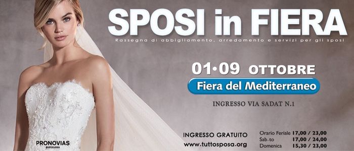 1-9 ottobre fiera degli sposi - 1