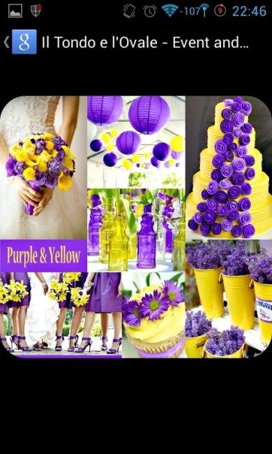 Matrimonio viola e giallo - 4