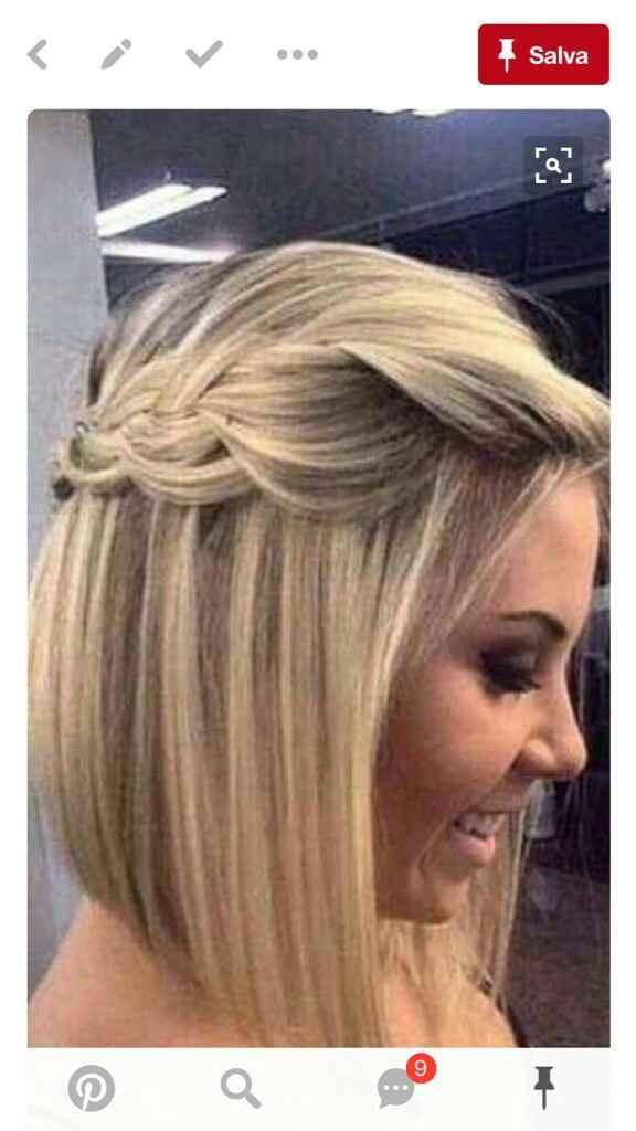 Spose con i capelli corti. - 2