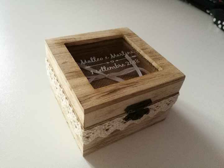 Porta fedi ..cuscino o scatola? - 1