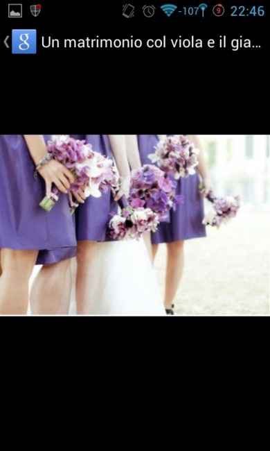 Matrimonio viola e giallo - 3