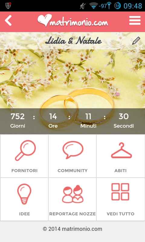 Quanto manca alle vostre nozze? - 1