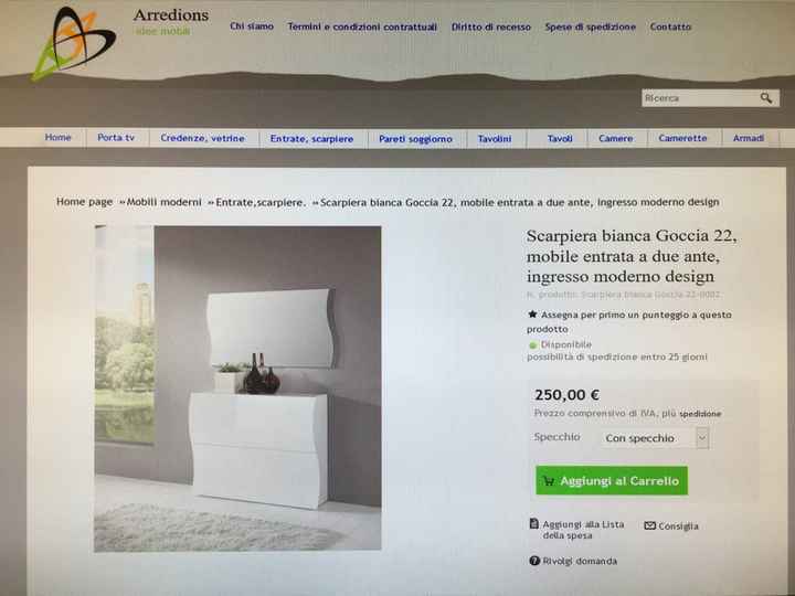 Consiglio  ingresso su cucina soggiorno - 1