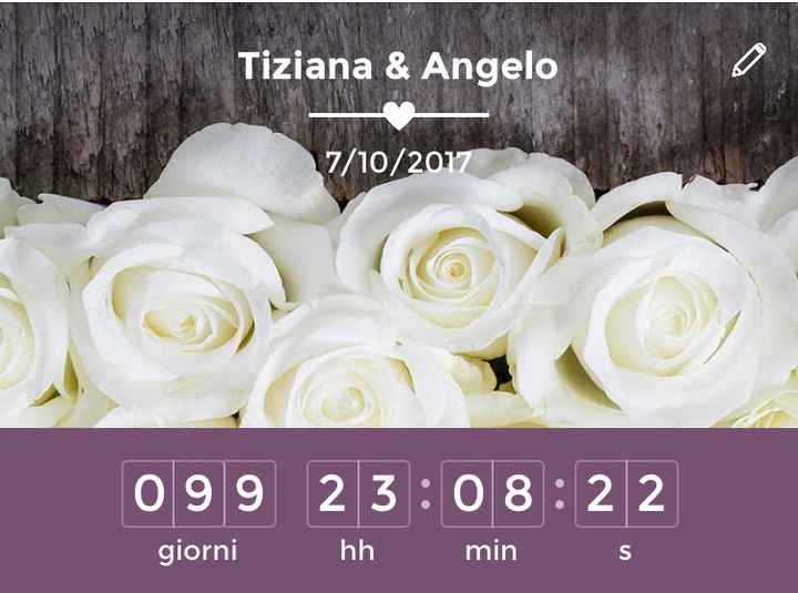 Via la terza cifra 🎉🎉 -99 giorni - 1