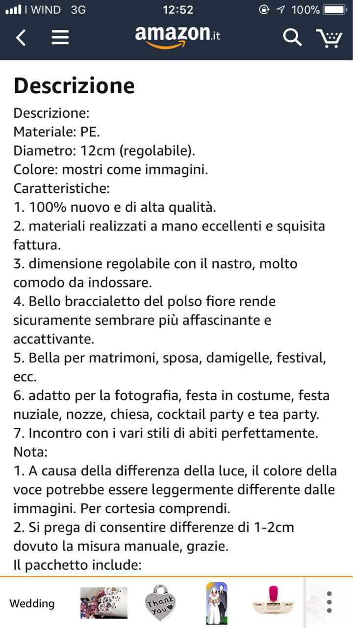 Fiori finti per bracciali - 1