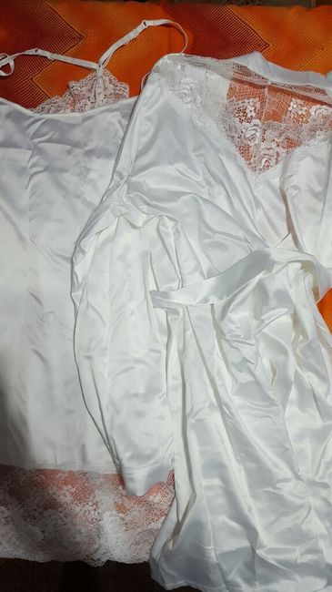 Vestaglia da sposa.. affare da lidl.. - 1