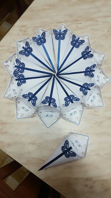 Segnatavolo e menù hand made..che ne pensate? - 1