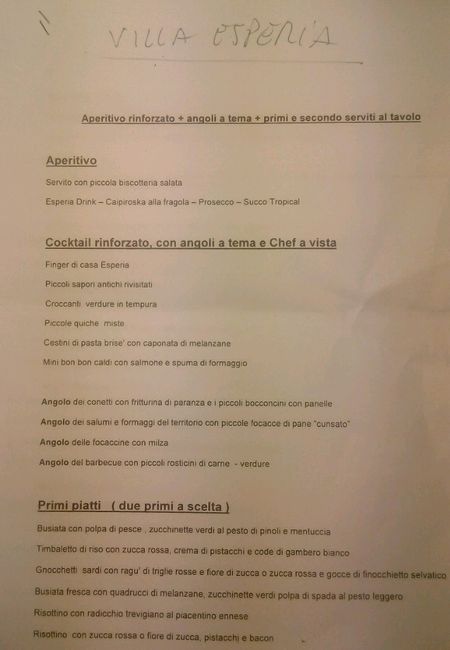 Fiera sposi palermo: informazioni ricevute - 1