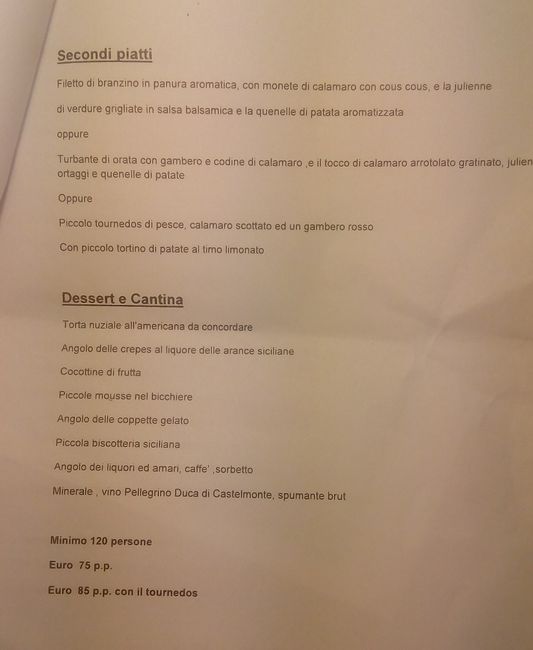 Fiera sposi palermo: informazioni ricevute - 2
