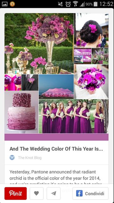 Idee con il radiant orchid - 1