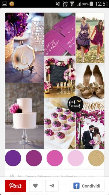 Idee con il radiant orchid - 1
