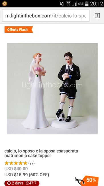 Cake topper - 1