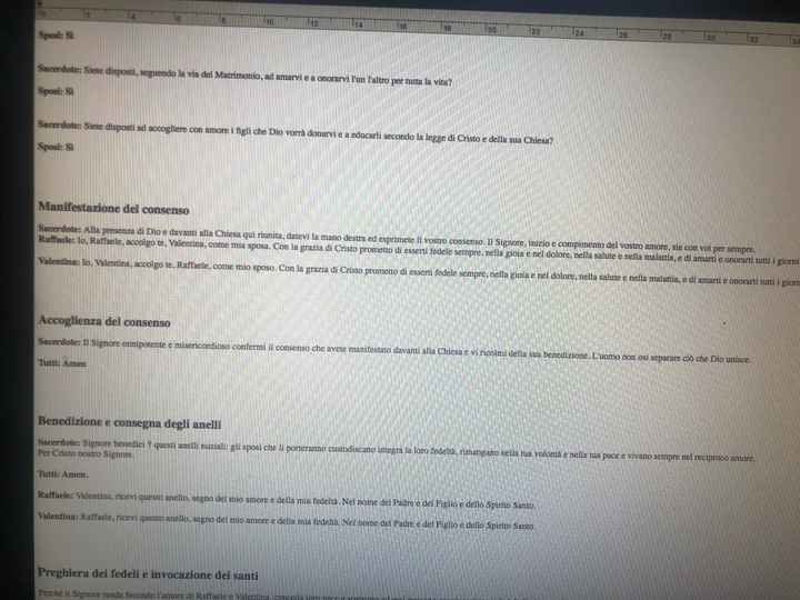 ⭐️ help 👰🏻⛪️🤵🏻 Libretti Messa - 1
